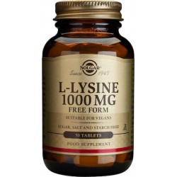 Solgar L-Lysine 50 Ταμπλέτες Unflavoured